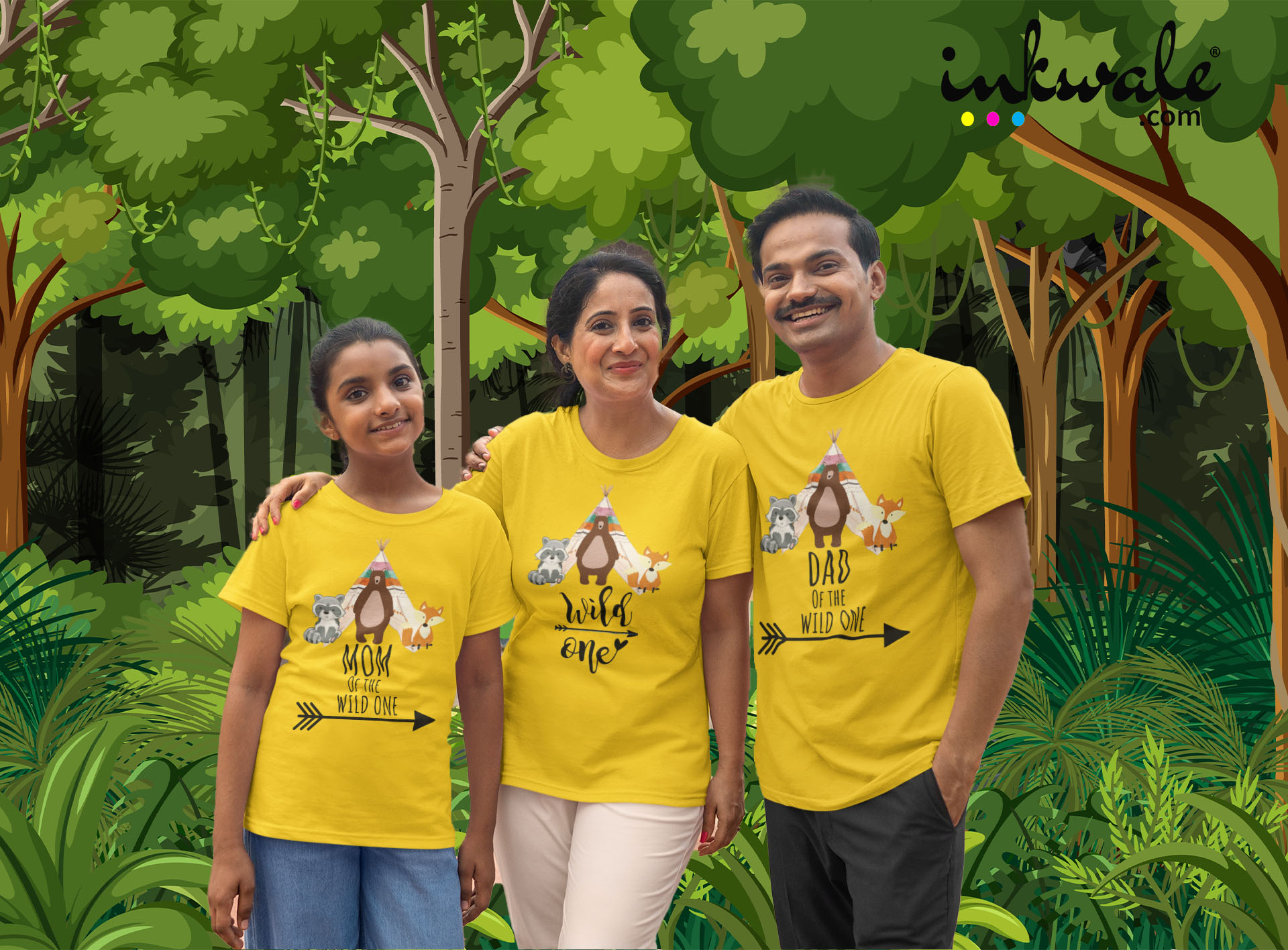 Create Lasting Memories with Custom Family Outing T-Shirts from Inkwale.com!