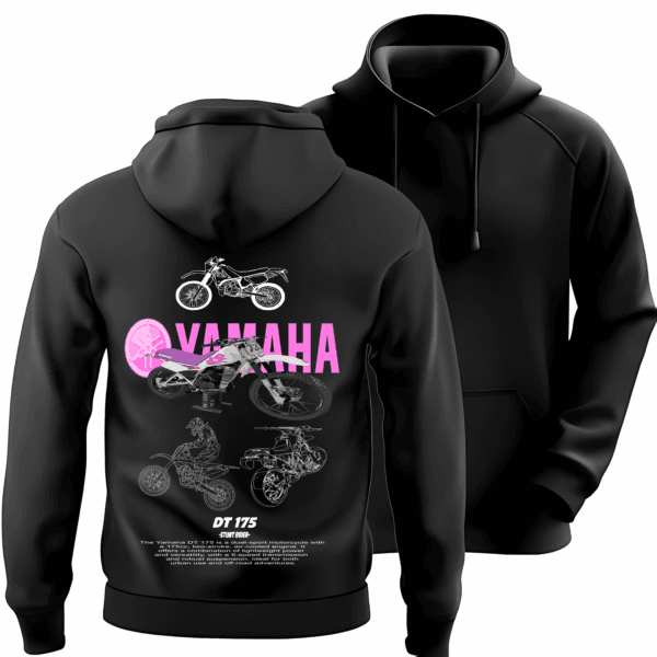Speed & Style: YAMAHA Men's Hoodie
