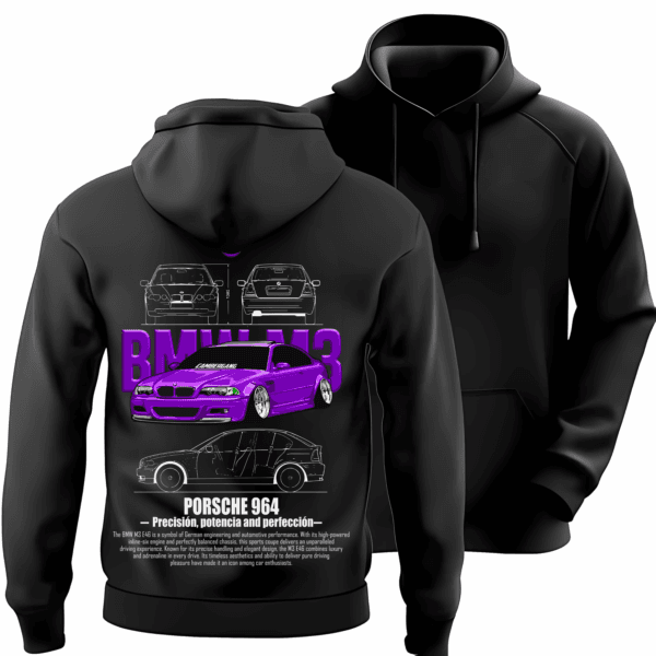 Speed & Style: BMW Men's Hoodie