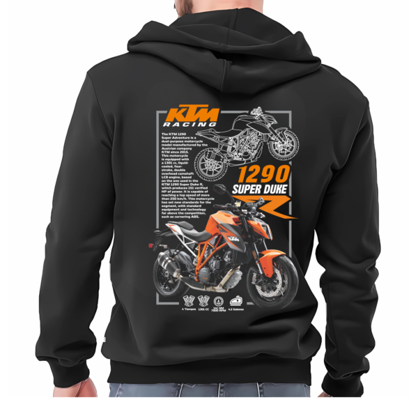 Speed & Style: KTM Men's Hoodie - Image 2