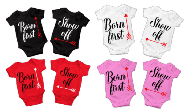 Adorable Bornfirst Showoff: A Soft & Stylish Baby Romper For Twin baby's.(PACK OF 2) - Image 2