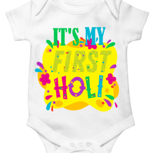 First Holi , Baby Rompers 2